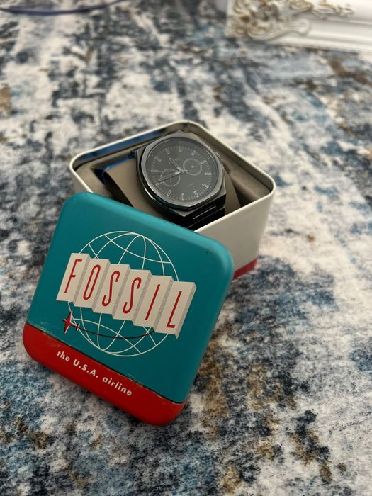 Ceas fossil evanstone gunmetal