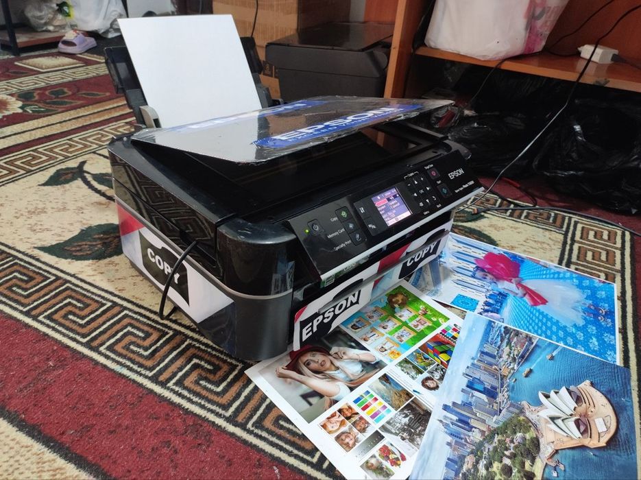 Epson tx 650 kopiya skanerli trivadnom yangi printr, Olasiz ishlatasiz