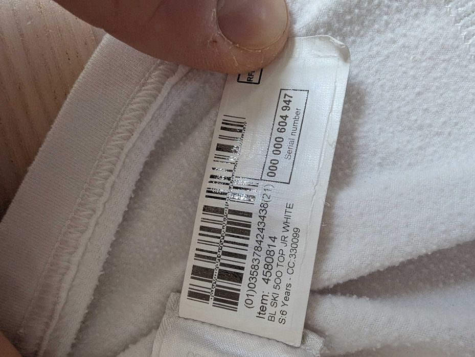 Geaca HM copii si bluze tehnice 116-122cm