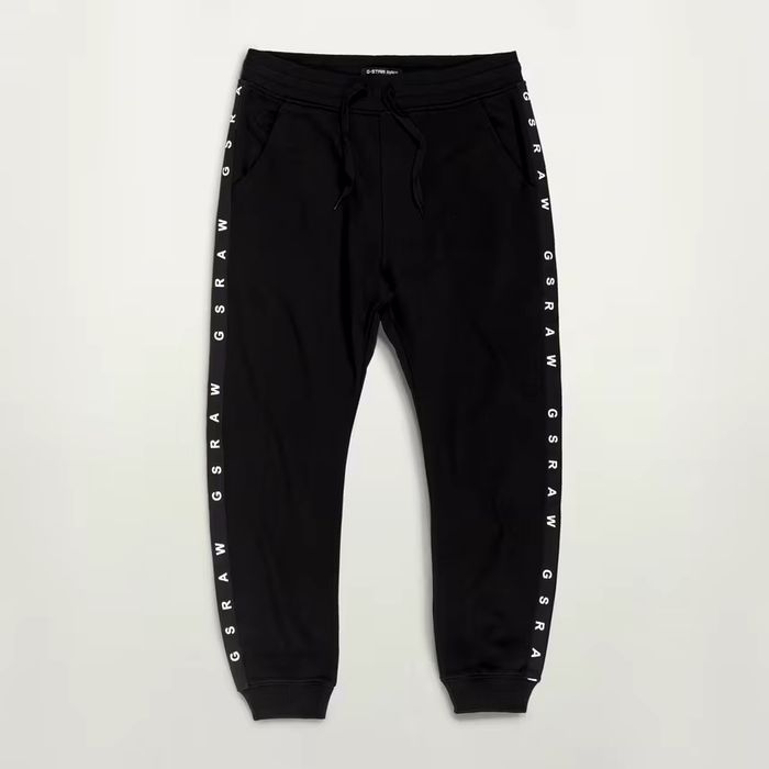 Оригинално долнище G-STAR RAW XS S  M L XL XXL 3XL мъжко черно анцуг