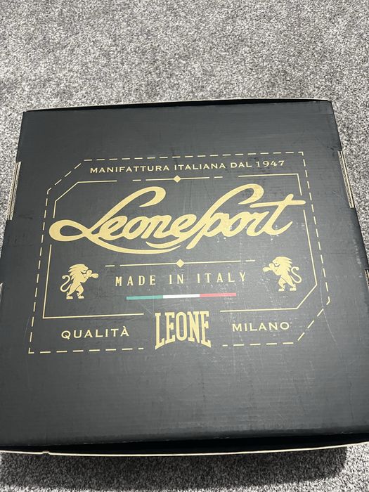 Manusi Box 10OZ Leone Sport Romeo Classico Bianco