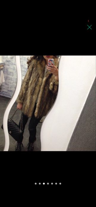 Палто от естествен косъм