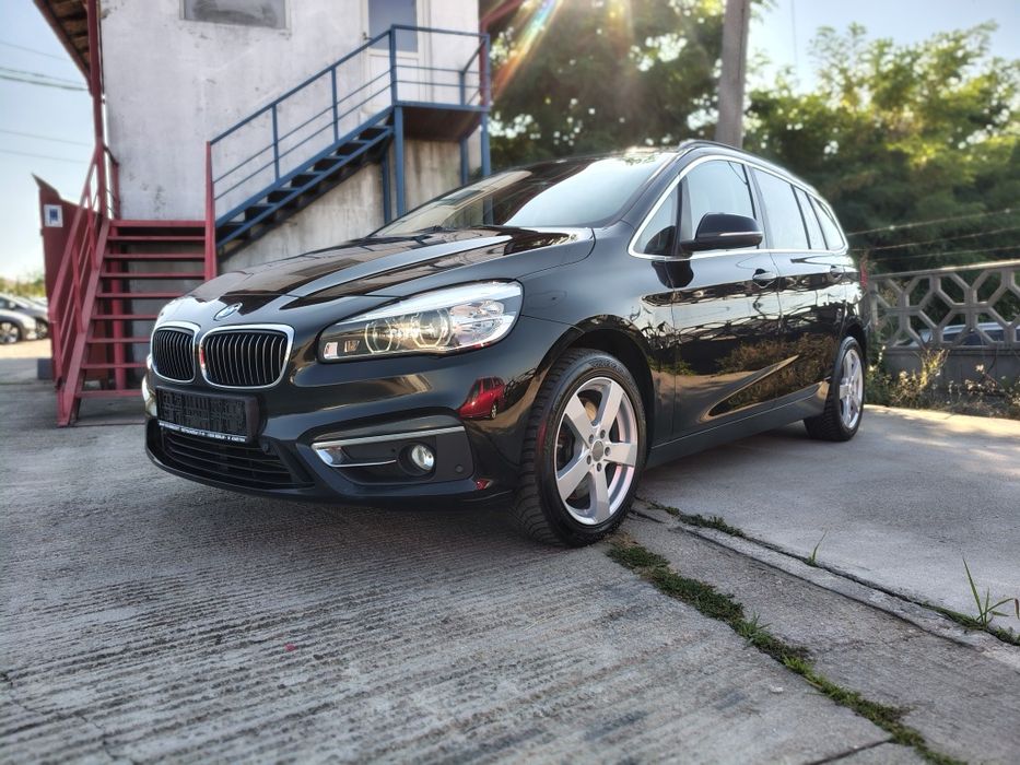 BMW seria 2 , automat , piele alba , 7 locuri , navigație , xenon , Line assist , Euro 6 , motor B47 ,190 cp