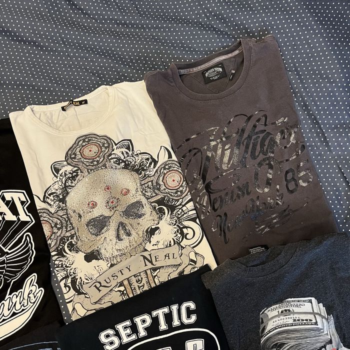 Lot de tricouri Rock