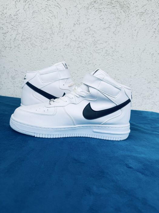 Ghete Nike AF1 White