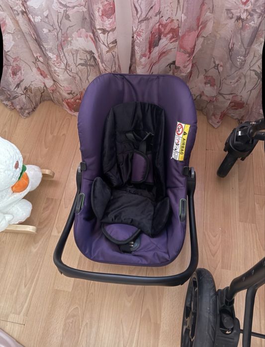 Carucior 3 in 1 Krausman Purple