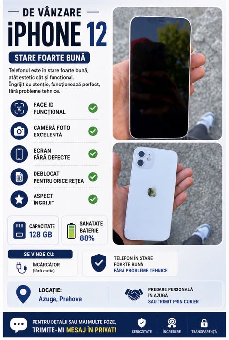 Iphone 12 de 128 de gb