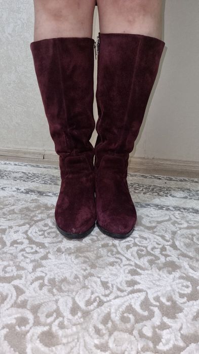 Зимние сапоги европейка
