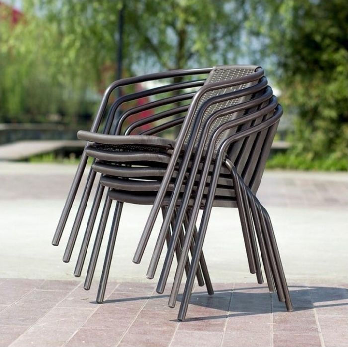 Столове 8 бр + голяма маса комплект Луксозна изработка