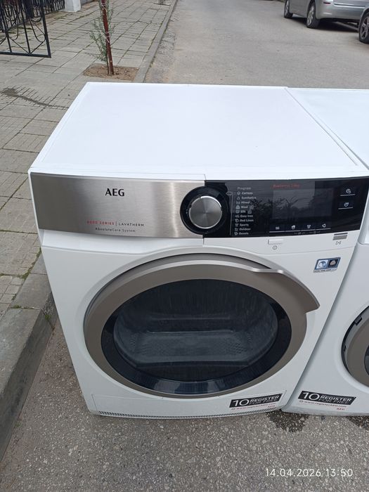 Комплект пералня и сушилня AEG 8000