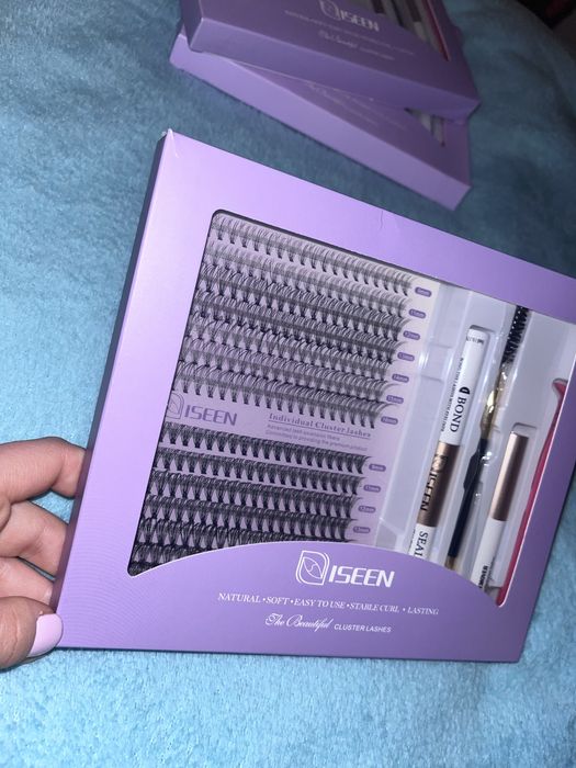 Комплект за миглопластика вкъщи различен обем