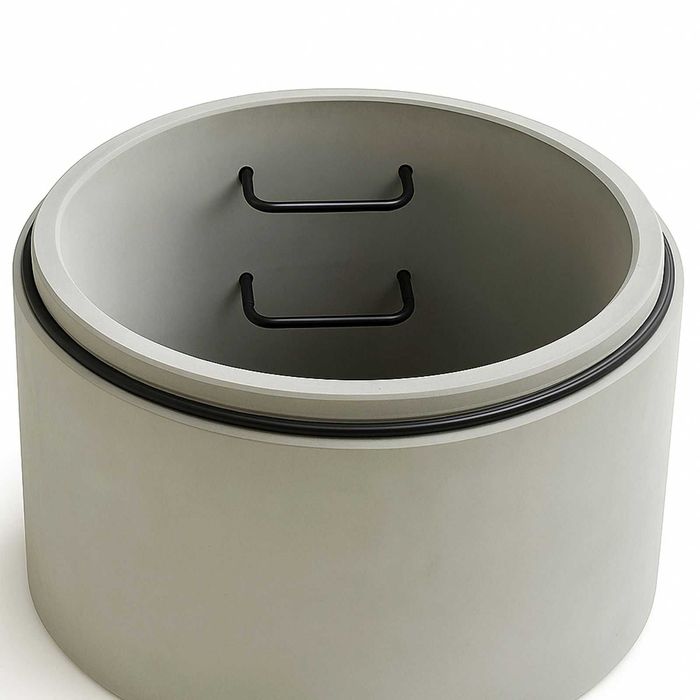 Treapta acces camine beton prefabricare