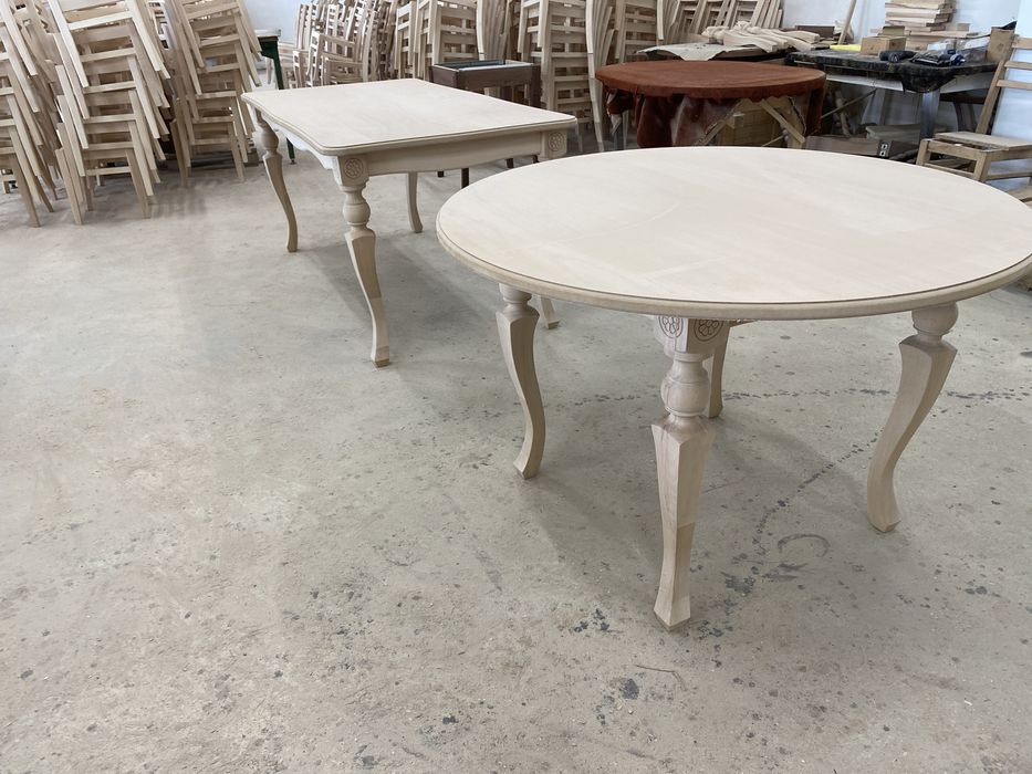 Маса от бук 90/180 и Ф120