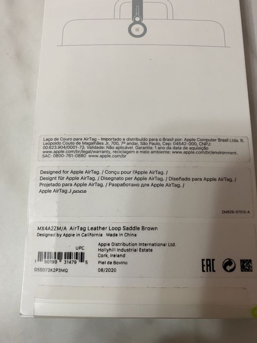 AirTag Leather Loop Nou Sigilata