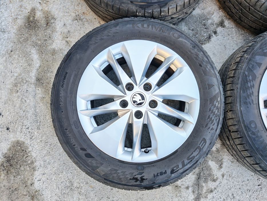 16 цола джанти с гуми от Skoda Octavia 4 Alasia