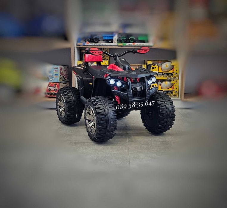 ТОП ЦЕНА! НОВО! Детско акумулаторно ATV Majestic RED с 12V батерия,USB