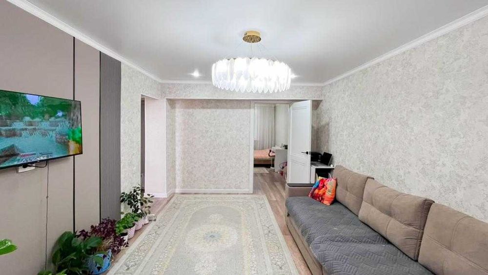 Трехкомнатная с Евроремонтом в Самале Мирас Имерия