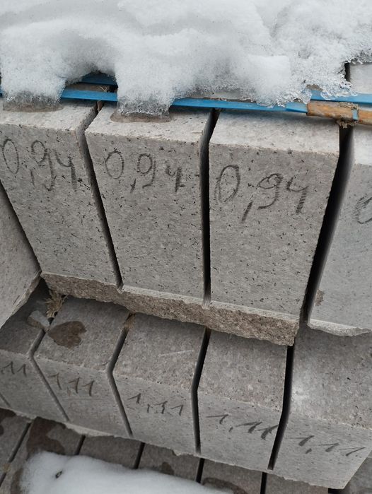 Гранитный бордюр, поребрик