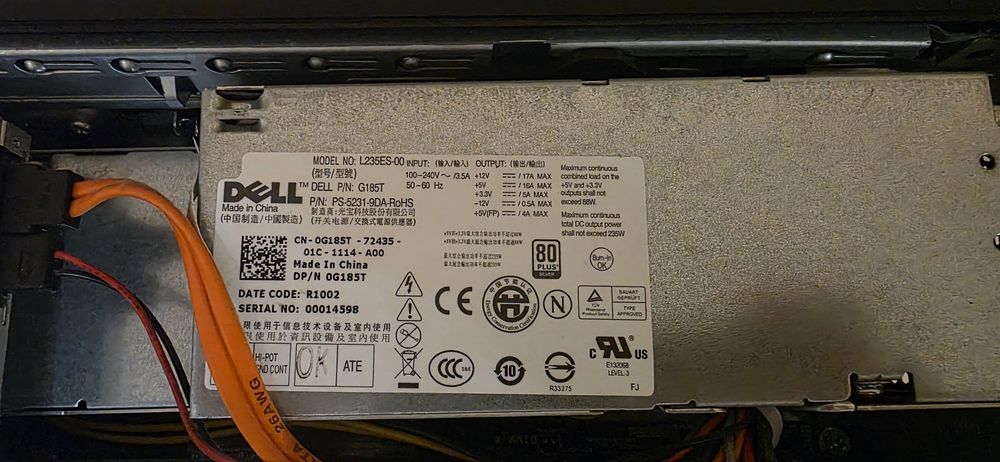 Продавам Настолен компютър Dell SFF за части, без хард диск (София)