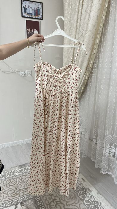 *Летнее платье в цветочный принт