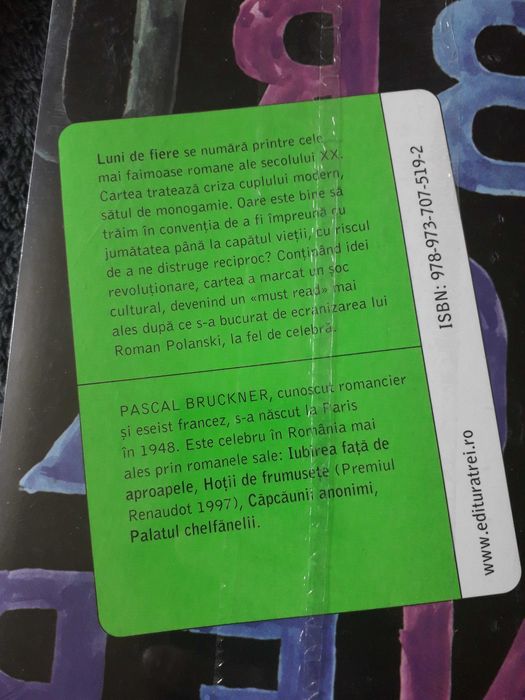 Luni de fiere, de Pascal Bruckner (carte)