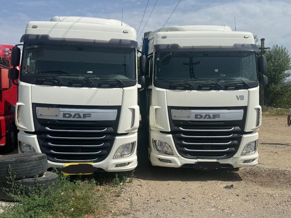 DAF XF460FT Vand ansamblu cap tractor si remorca DAF XF460FT + Krone Sdp27
