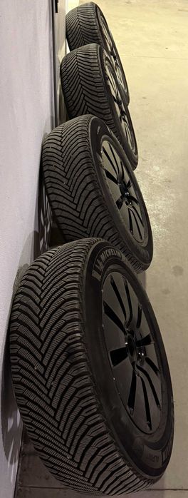 Комплект джанти 17" за Мерцедес ГЛЦ/Mercedes GLC X253 със зимни гуми Michelin Alpin 5 235/65/R17 DOT 24 7.5MM