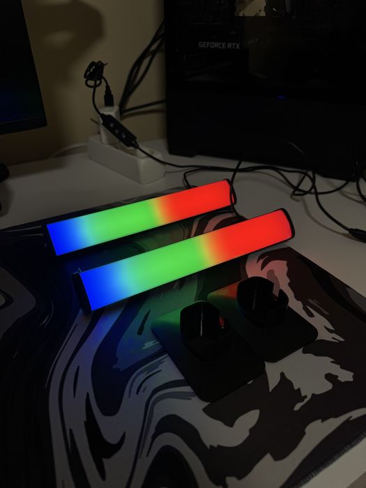 Lumini RGB cu telecomanda