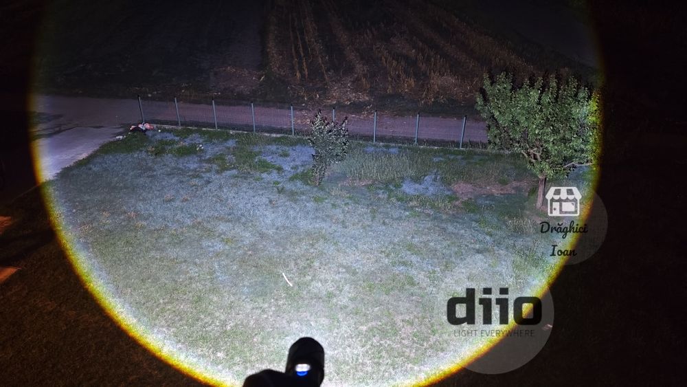 Lanterna LASER M60 v2 UPGRADED - led M60 LASER pt.distanta < 1,4km cu afisaj digital