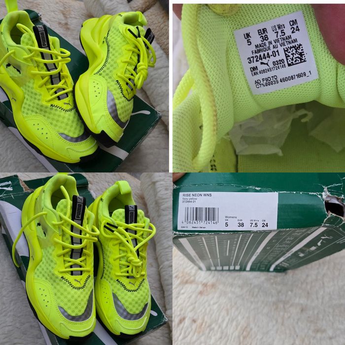 Puma оригинални дамски сникърси нови с оригиналната си кутия 38 номер