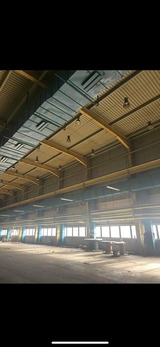 Висящ кран.Хале ригел 36m на 12м на 5м.Резервни части-телфери,портале