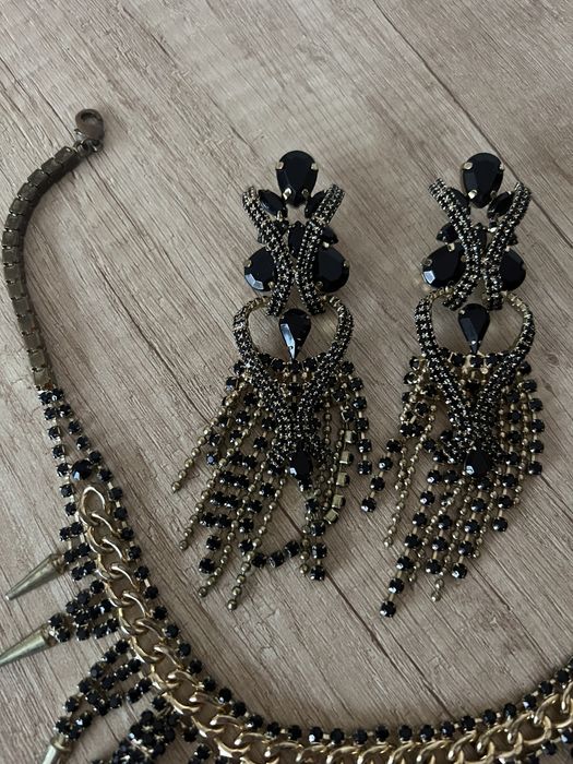 Колие с обици