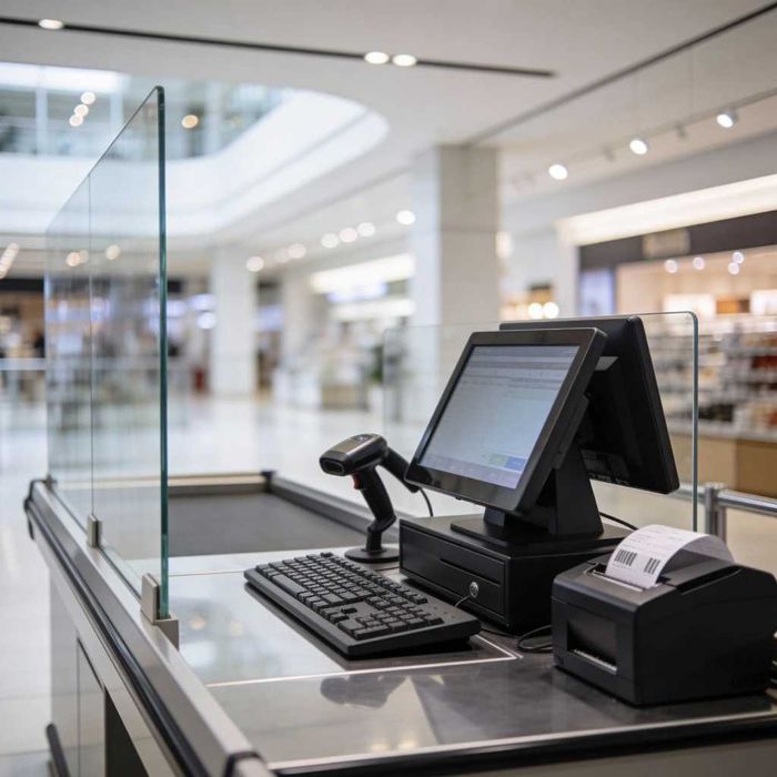 Kassa Aparat Pos Sistema REGOS Manablok  Kassa Tizim POS Monoblok