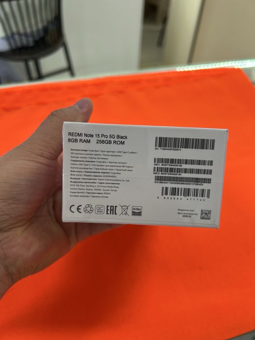 Redmi Note 15 pro 5G 256Gb