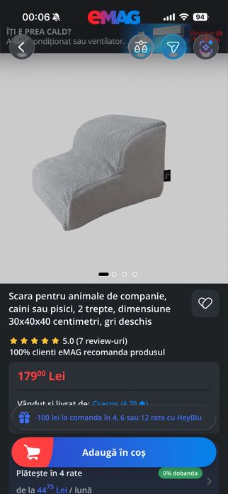 Rampa spuma caini