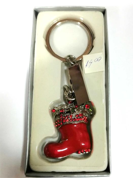 Украшения зя чанта - клъчодържатели с кристали Сваровски