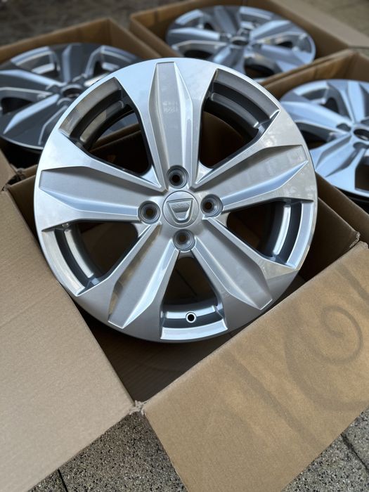 Set 4 Jante aliaj 16" Amaris ORIGINALE Dacia Logan III Sandero III