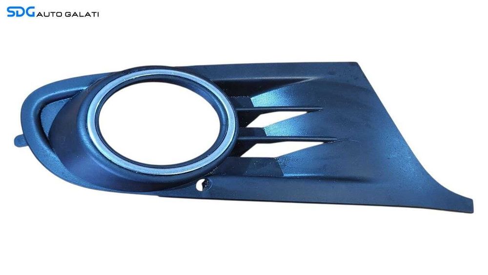 Grila Rama Ornament de la Proiector Ceata Dreapta Spoiler Bara Fata Volkswagen Golf 6 2008 - 2014 Cod 5K0853666 [L8181]