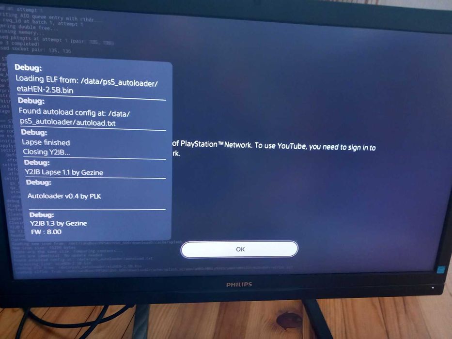PS5 eta hen 8.00