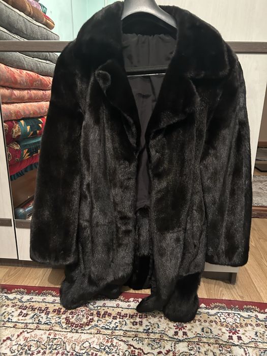 Мужская норковая шуба