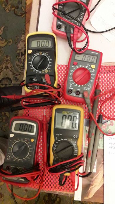 Aparate de masura MULTIMETRE Di- log , OHMETEC , VELAMP