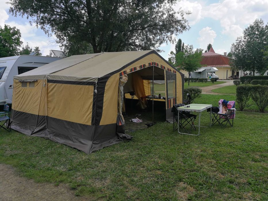 Cort trailer / rulota pliabila Stauferland 4 persoane