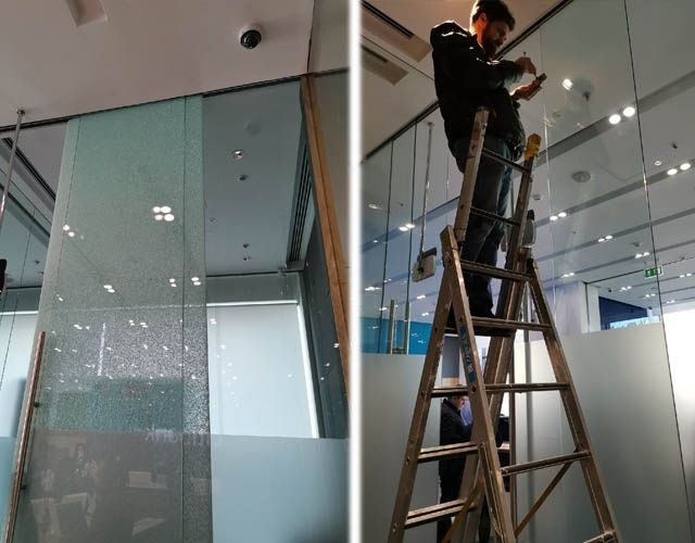 Ремонт регулеровка стеклянных дверей ветрожей и куп раздвижные