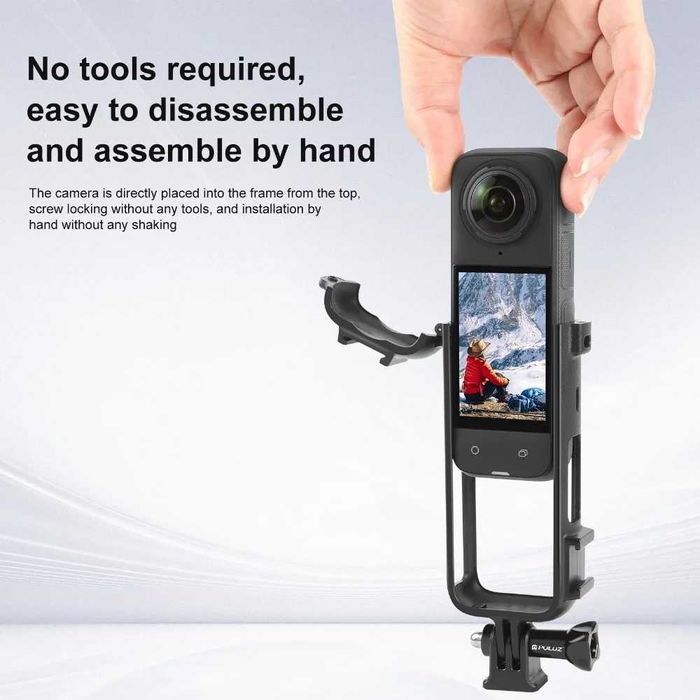 Cadru frame carcasa de protectie pentru camere de actiune Insta360 X4