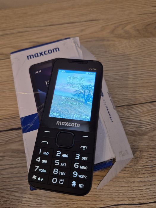 Telefon Mobil Maxcom MM248 4G Dual Sim Black
