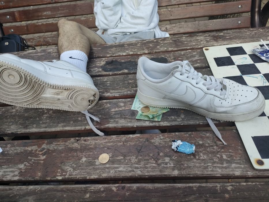 nike air force mâncați de gropi