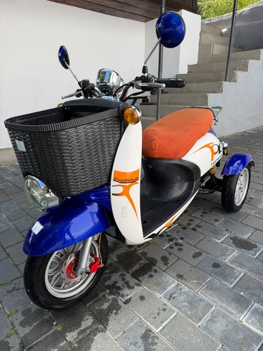 Tricicleta electrică polimobil fără permis