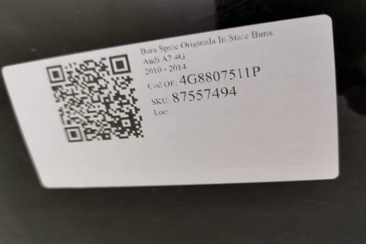 Bara Spate Originala In Stare Buna Audi A7 4G 2010 2011 2012 2013 2014