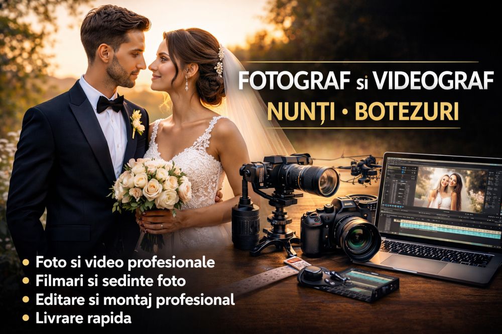 Fotograf Nunti si Botezuri