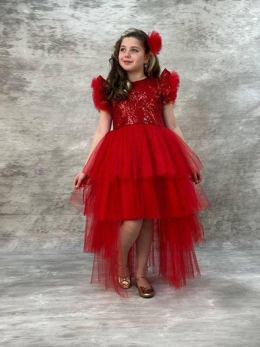 Платье пышное фатиновые